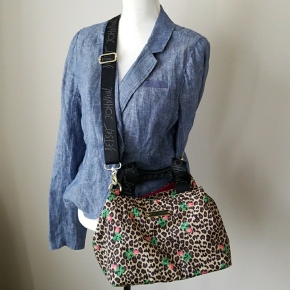 Betsey Johnson Handbags - Betsey Johnson Leopard & Floral Print